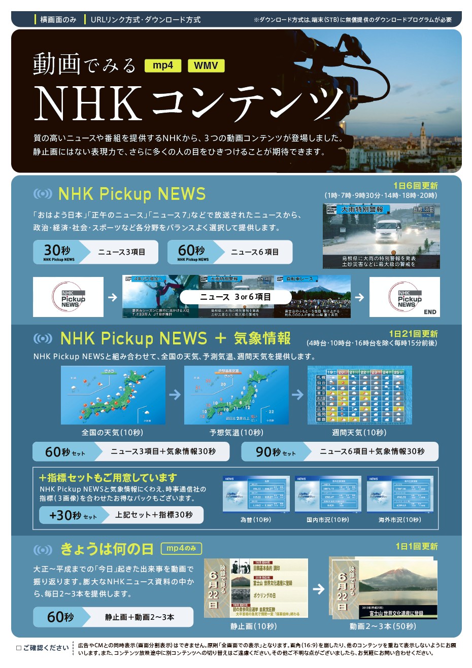 NHKニュースメニュー