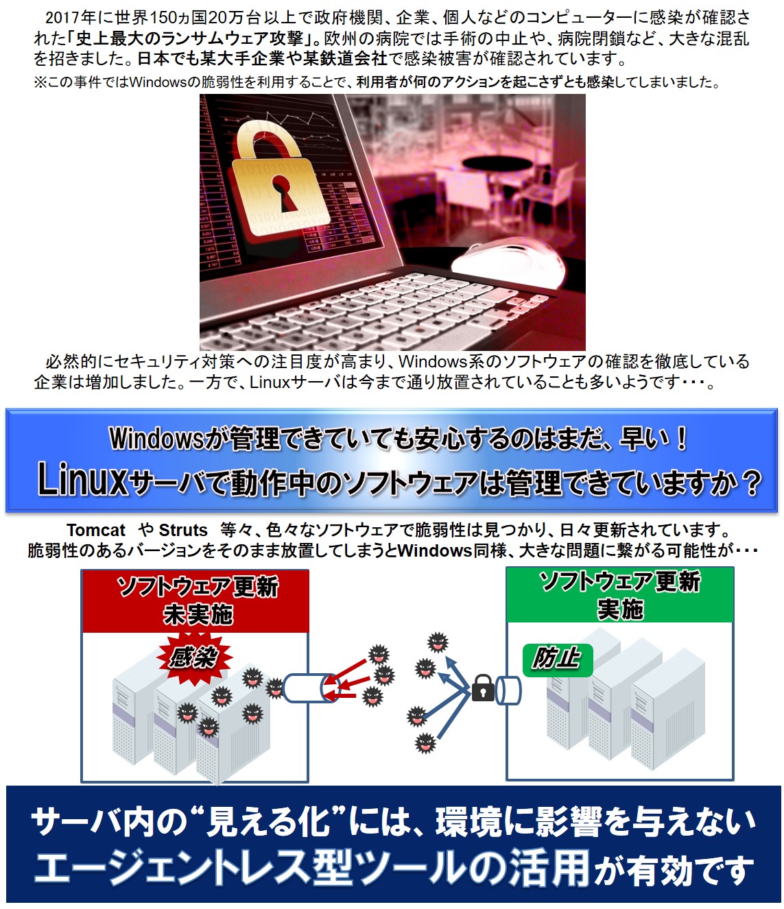 Linuxにもある脆弱性