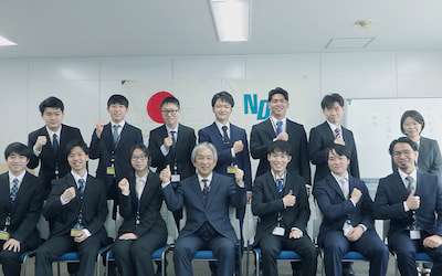 入社式 3